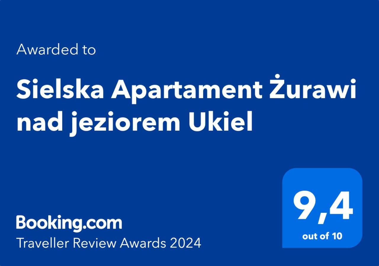 Sielska Apartament Zurawi Nad Jeziorem Ukiel Appartement Olsztyn  Buitenkant foto